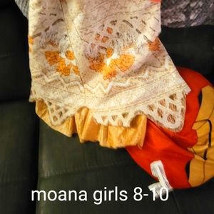 Moana Girls 8-10
